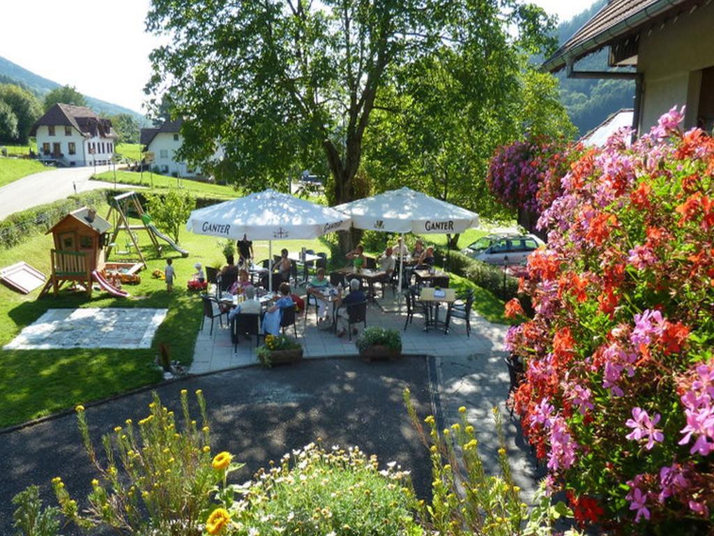 Cafe-Pension Endehof Oberprechtal Buitenkant foto