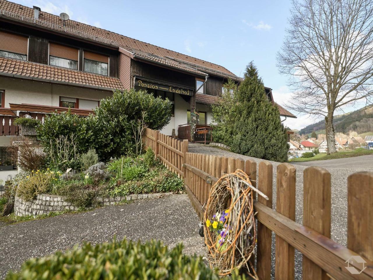 Cafe-Pension Endehof Oberprechtal Buitenkant foto