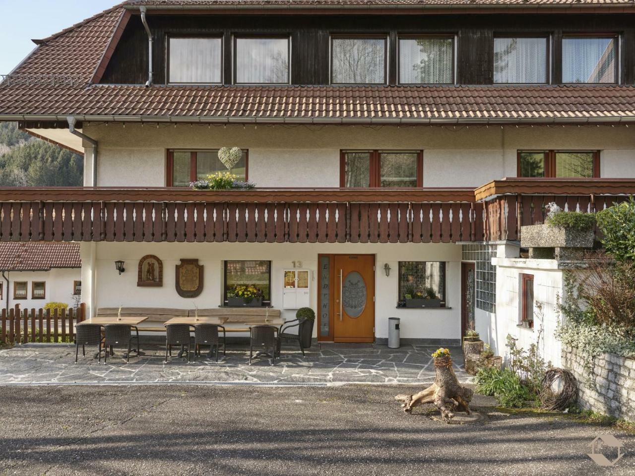 Cafe-Pension Endehof Oberprechtal Buitenkant foto