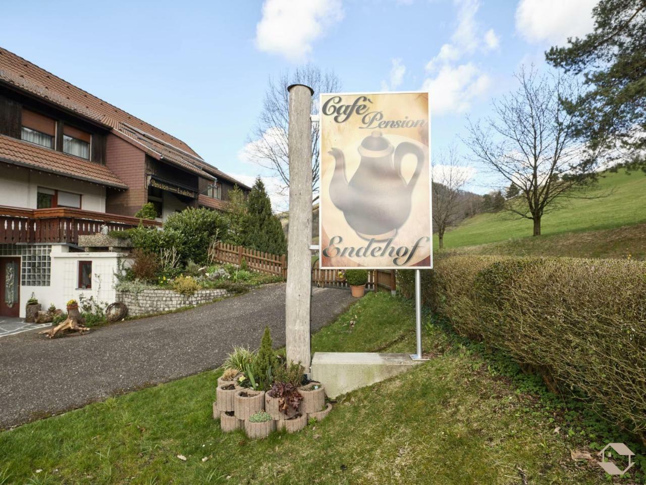 Cafe-Pension Endehof Oberprechtal Buitenkant foto