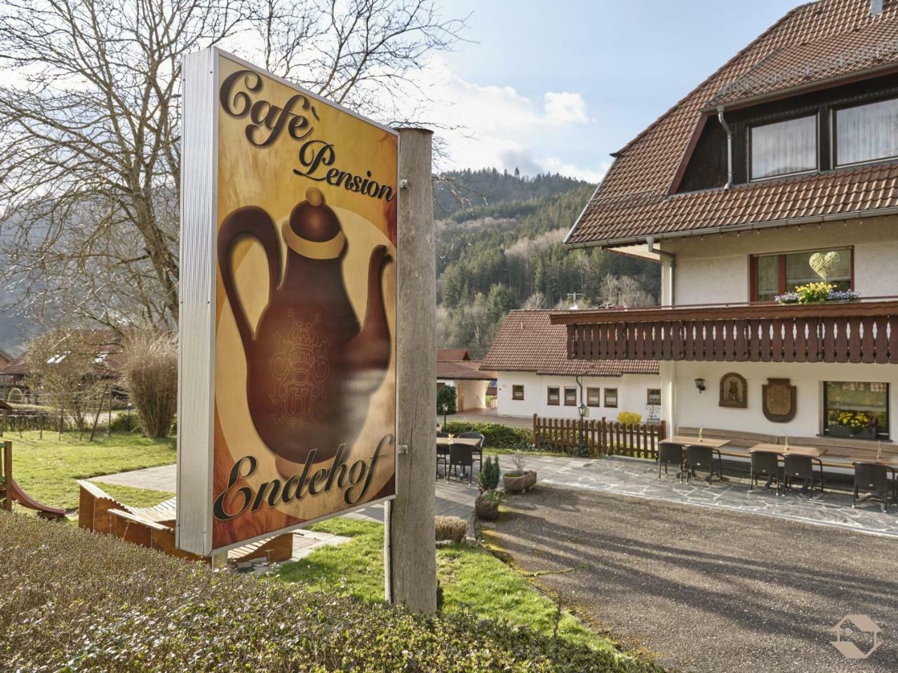 Cafe-Pension Endehof Oberprechtal Buitenkant foto